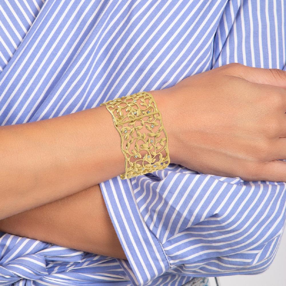 So Charm Bracelet Par SoCharm Orné De Cristaux Scintillants