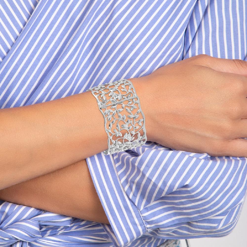 So Charm Bracelet Par SoCharm Orné De Cristaux Scintillants