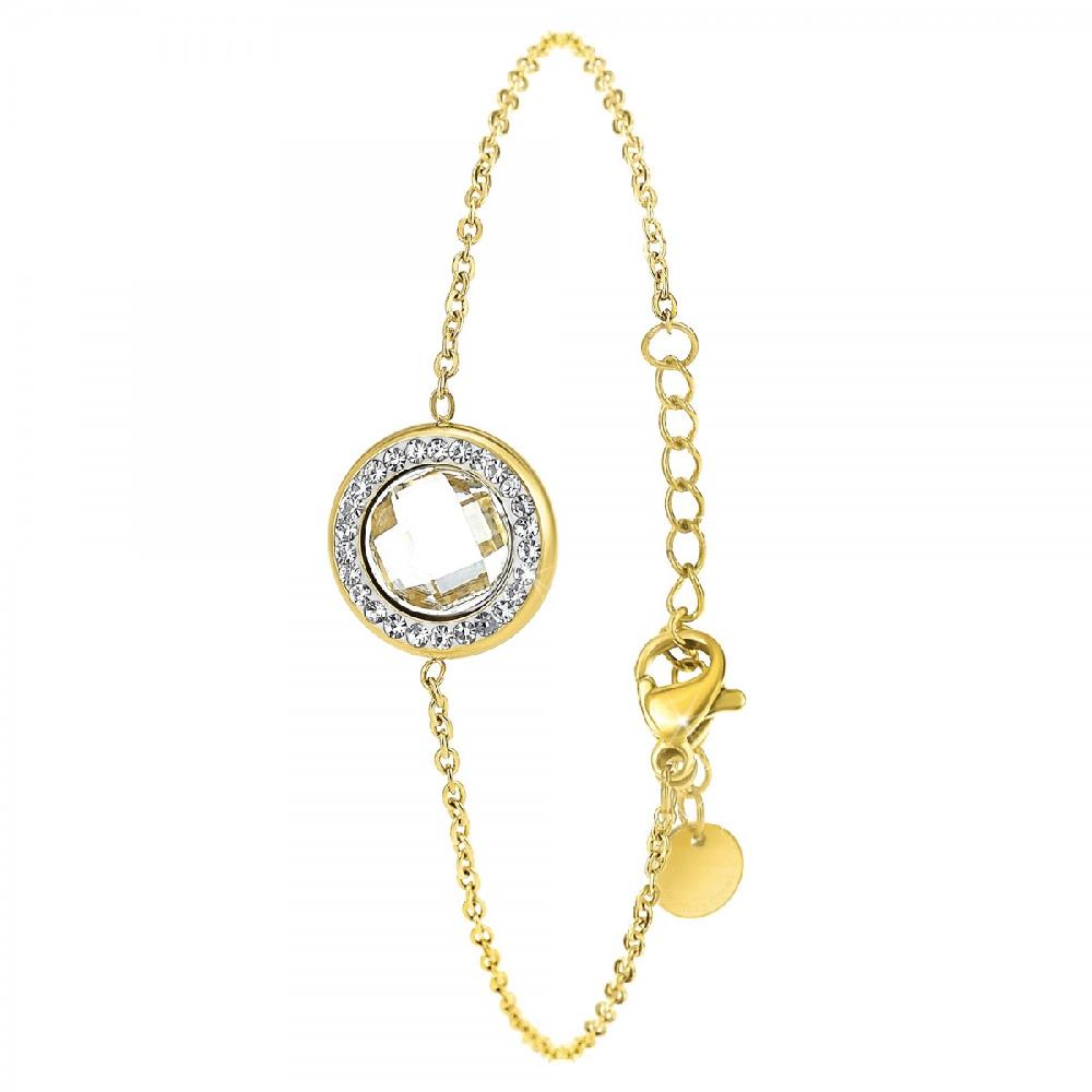 so charm Bracelet SoCharm orné de cristaux scintillants