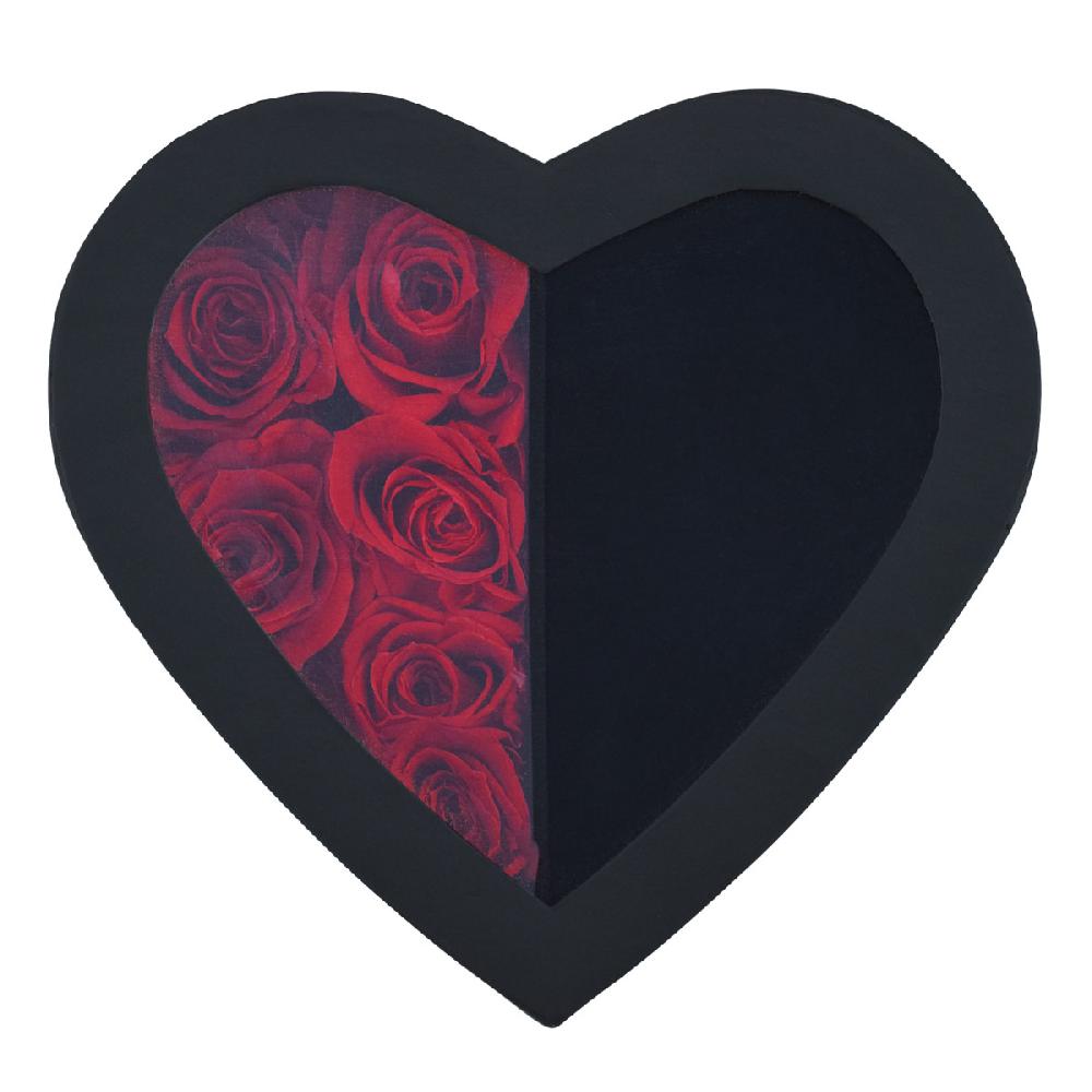 So Charm Coffret Cœur Décoré De Roses éternelles Rouges Et Ses 15 Chocolats