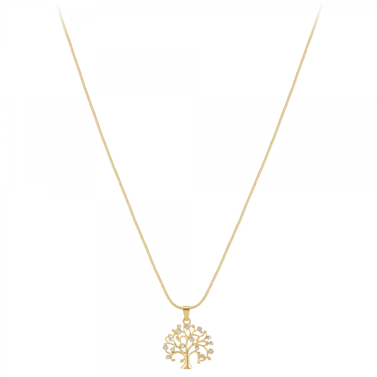 So Charm Collier Arbre De Vie SoCharm Orné De Cristaux Scintillants
