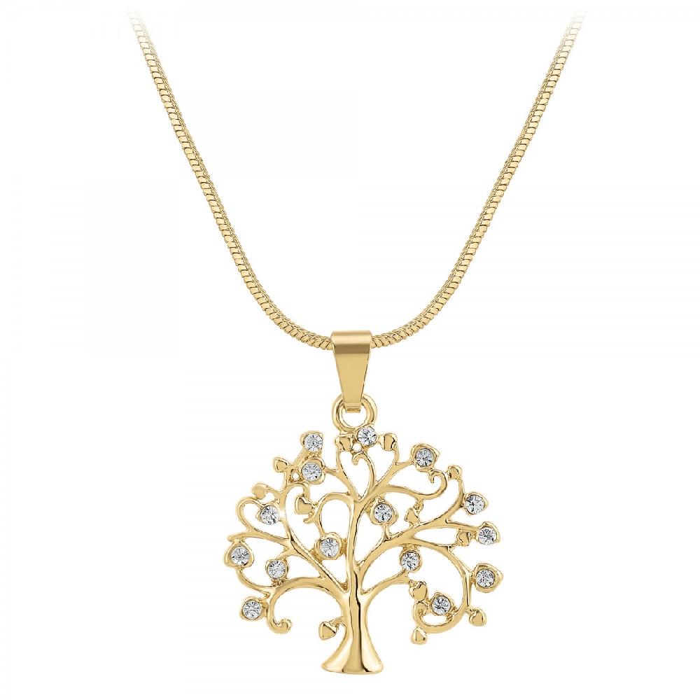 so charm Collier arbre de vie SoCharm orné de Cristaux scintillants