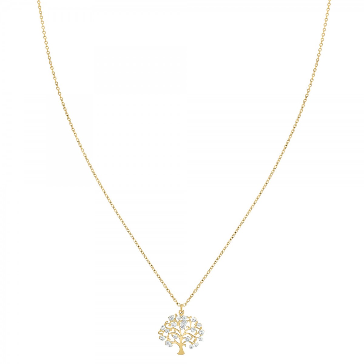 So Charm Collier Arbre De Vie SoCharm Orné De Cristaux Scintillants