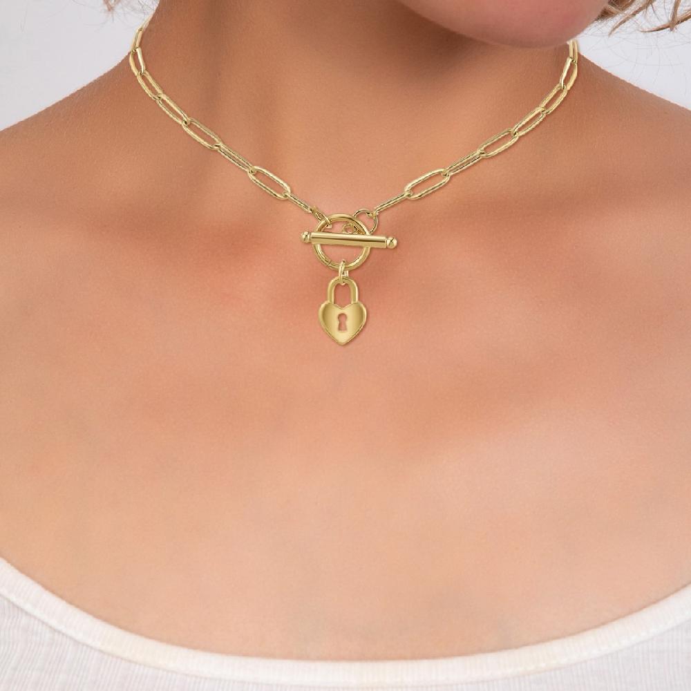 So Charm Collier Coeur Par SoCharm En Acier Inoxydable
