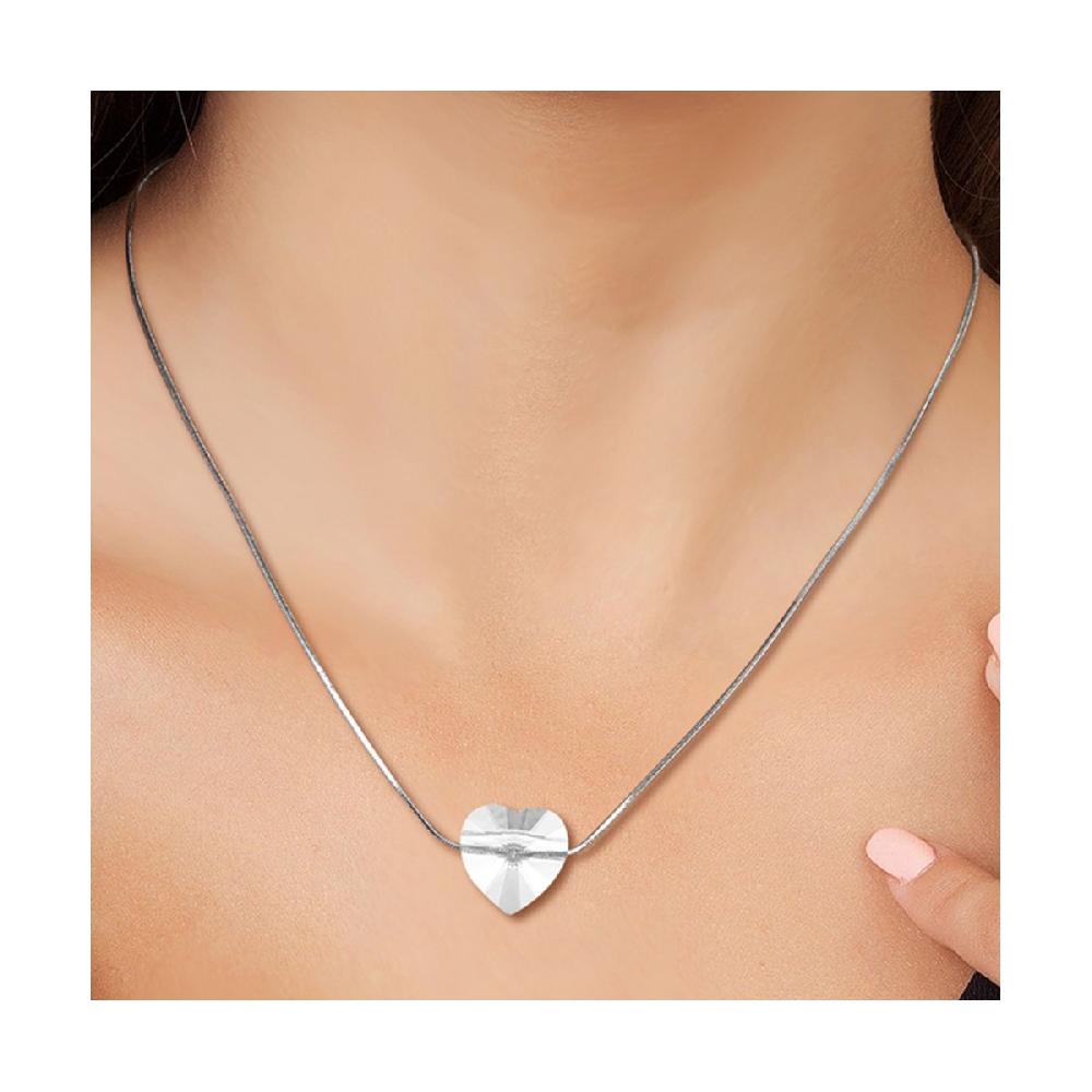 So Charm Collier Coeur SoCharm Orné De Cristaux Scintillants