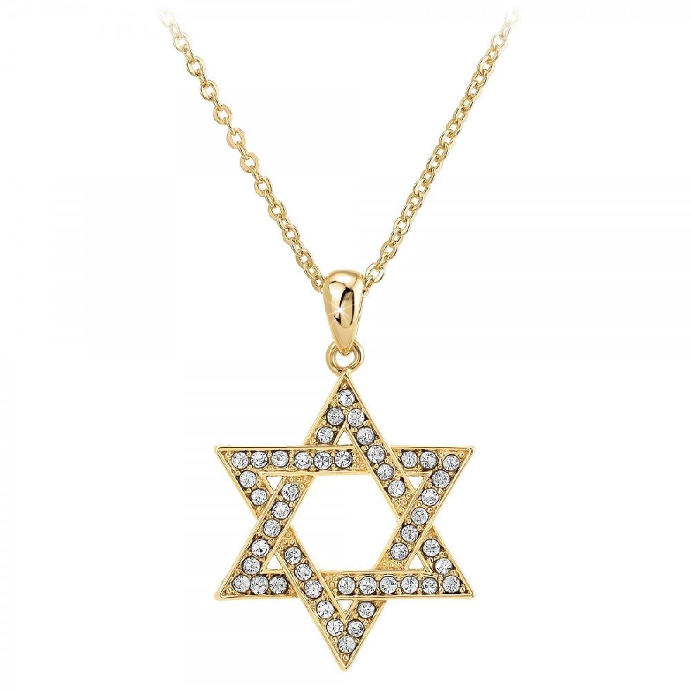 so charm Collier étoile de David par SoCharm orné de Zirconium