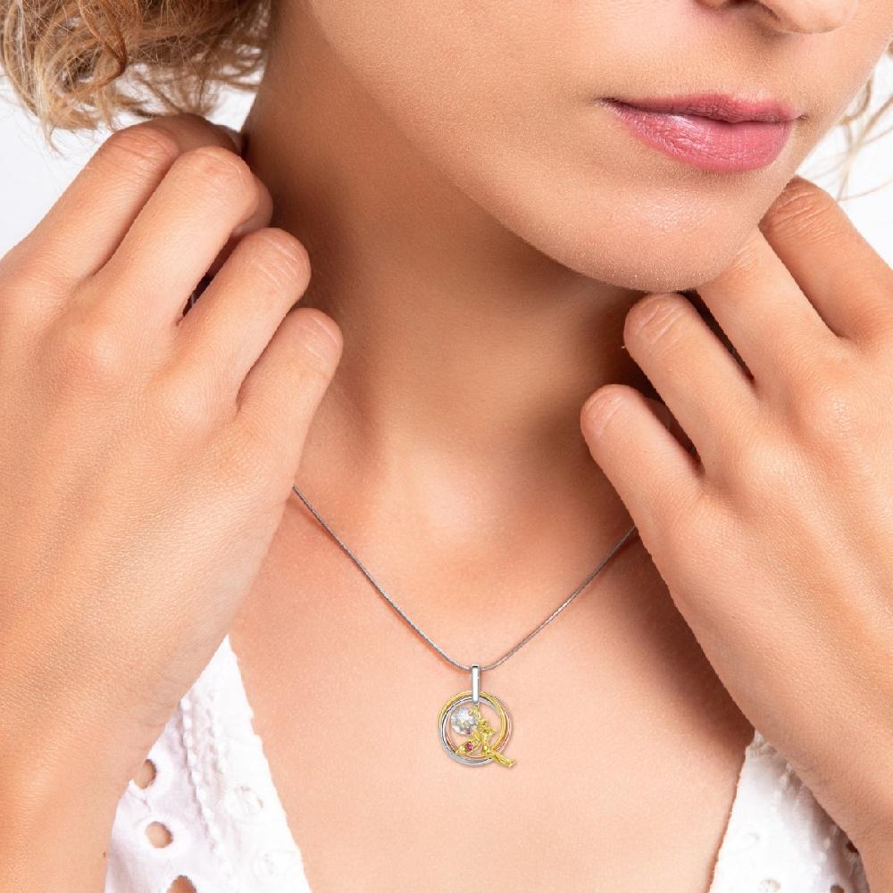 So Charm Collier Fée SoCharm Orné De Cristaux Scintillants