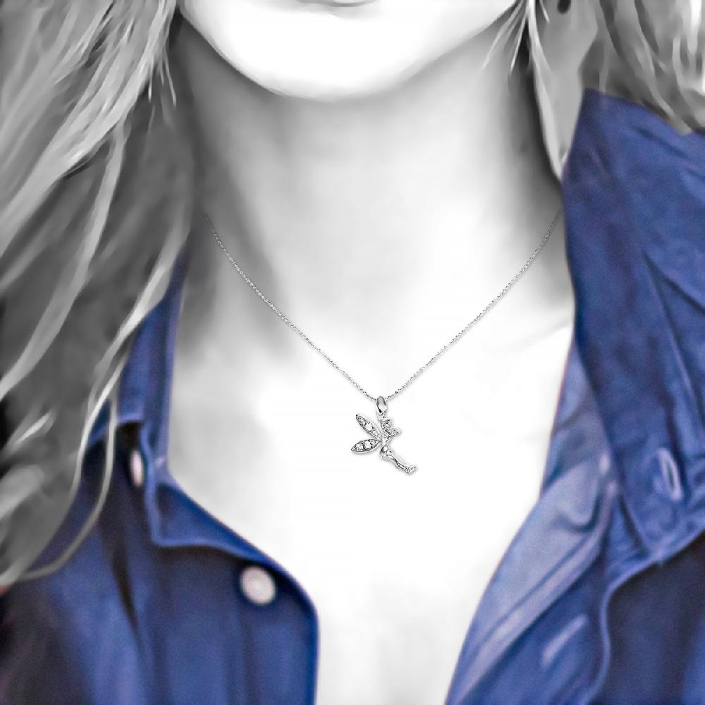 So Charm Collier Fée SoCharm Orné De Cristaux Scintillants