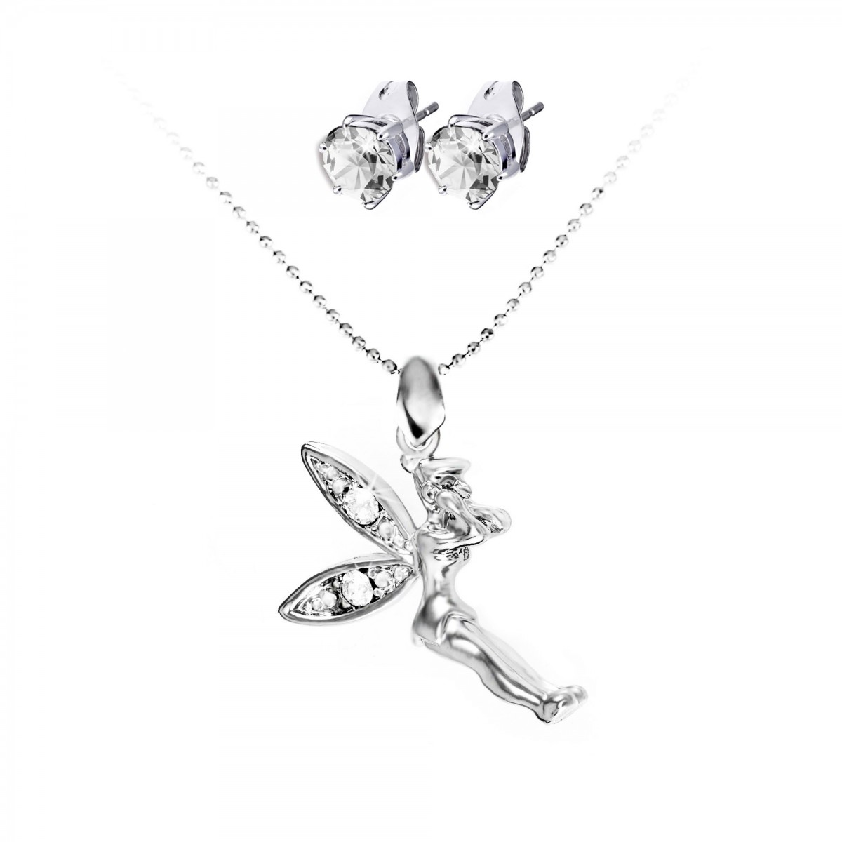 so charm Collier fée SoCharm orné de Cristaux scintillants