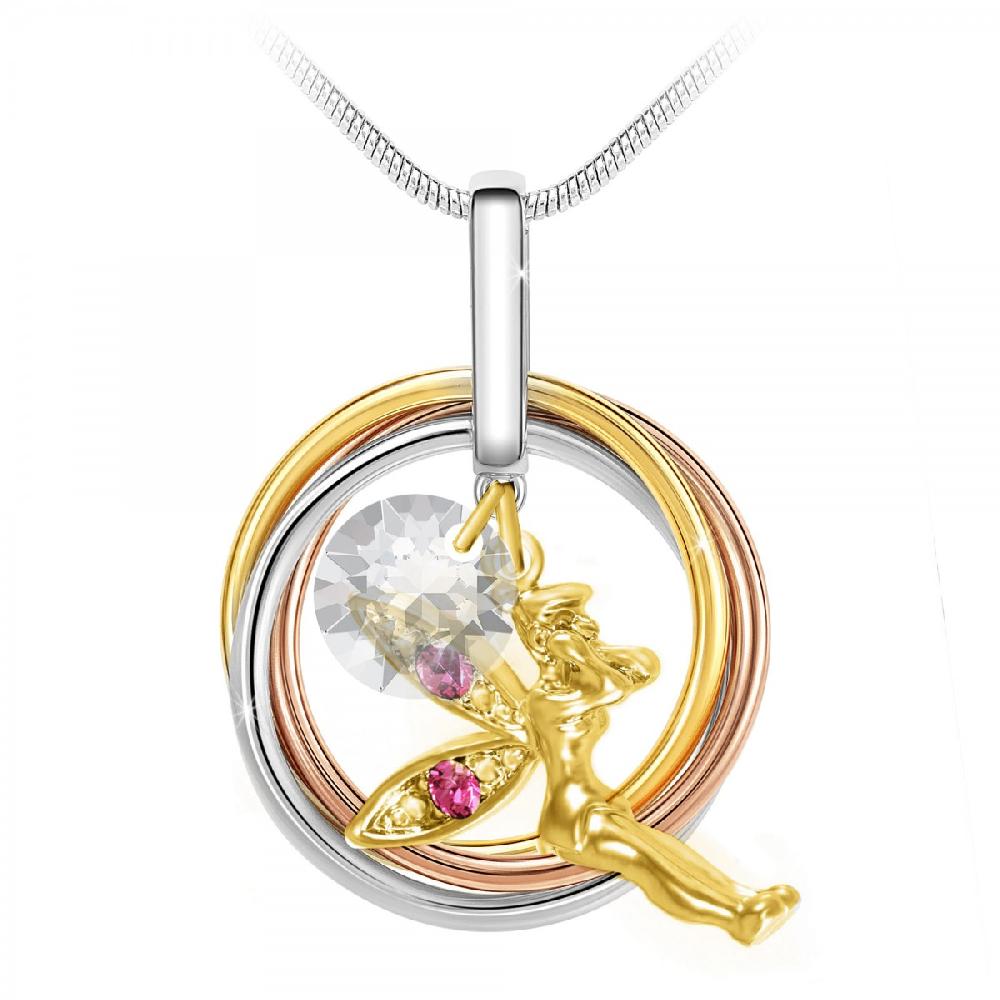 so charm Collier fée SoCharm orné de cristaux scintillants