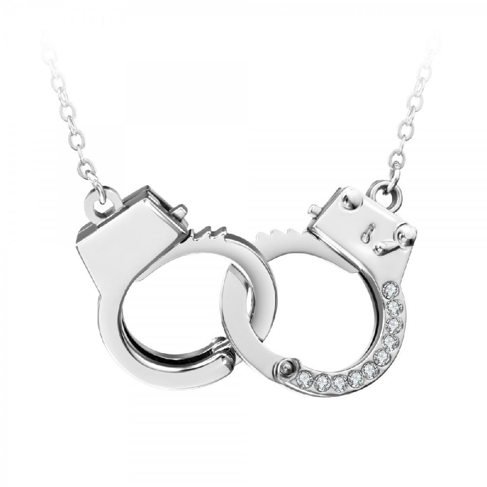 So Charm Collier Menottes SoCharm Orné De Cristaux Scintillants