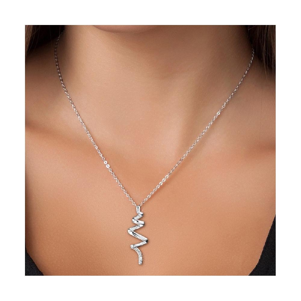 So Charm Collier Mode SoCharm Orné De Cristaux Scintillants