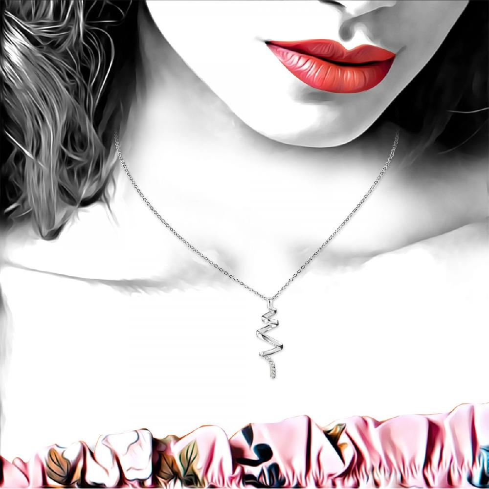 So Charm Collier Mode SoCharm Orné De Cristaux Scintillants