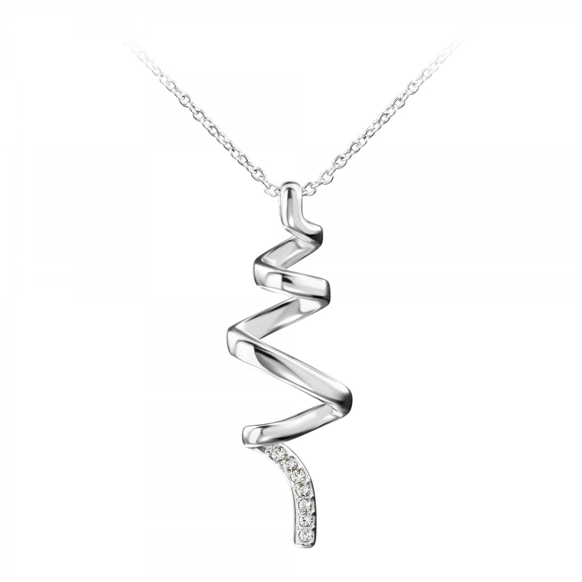 so charm Collier mode SoCharm orné de Cristaux scintillants