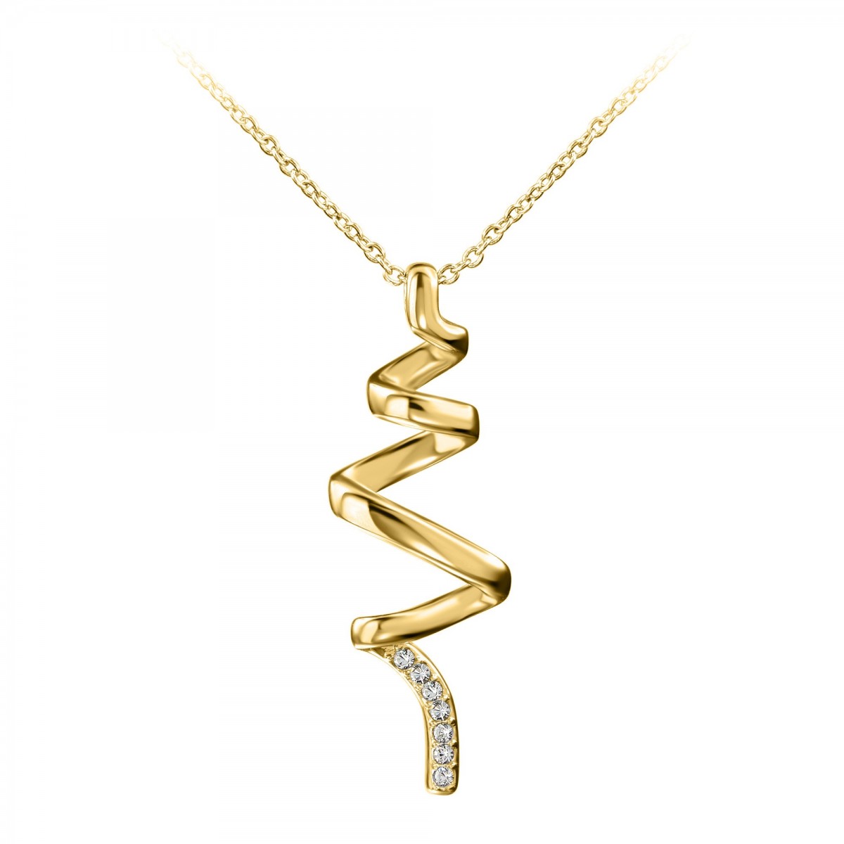 so charm Collier mode SoCharm orné de Cristaux scintillants