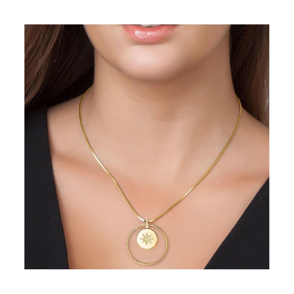 So Charm Collier Orné D'un Cristal Scintillant Par SoCharm