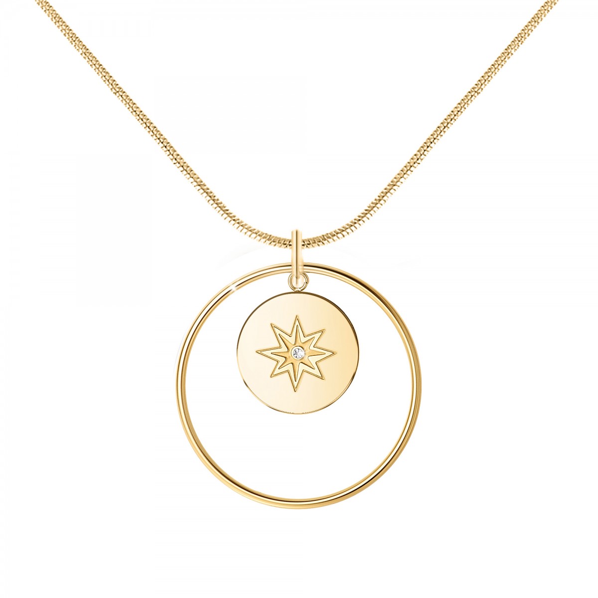 so charm Collier orné d'un Cristal Scintillant par SoCharm