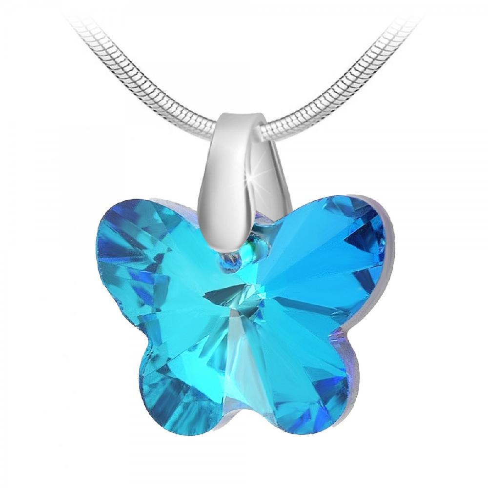 so charm Collier papillon par SoCharm orné d'un Cristal scintillant