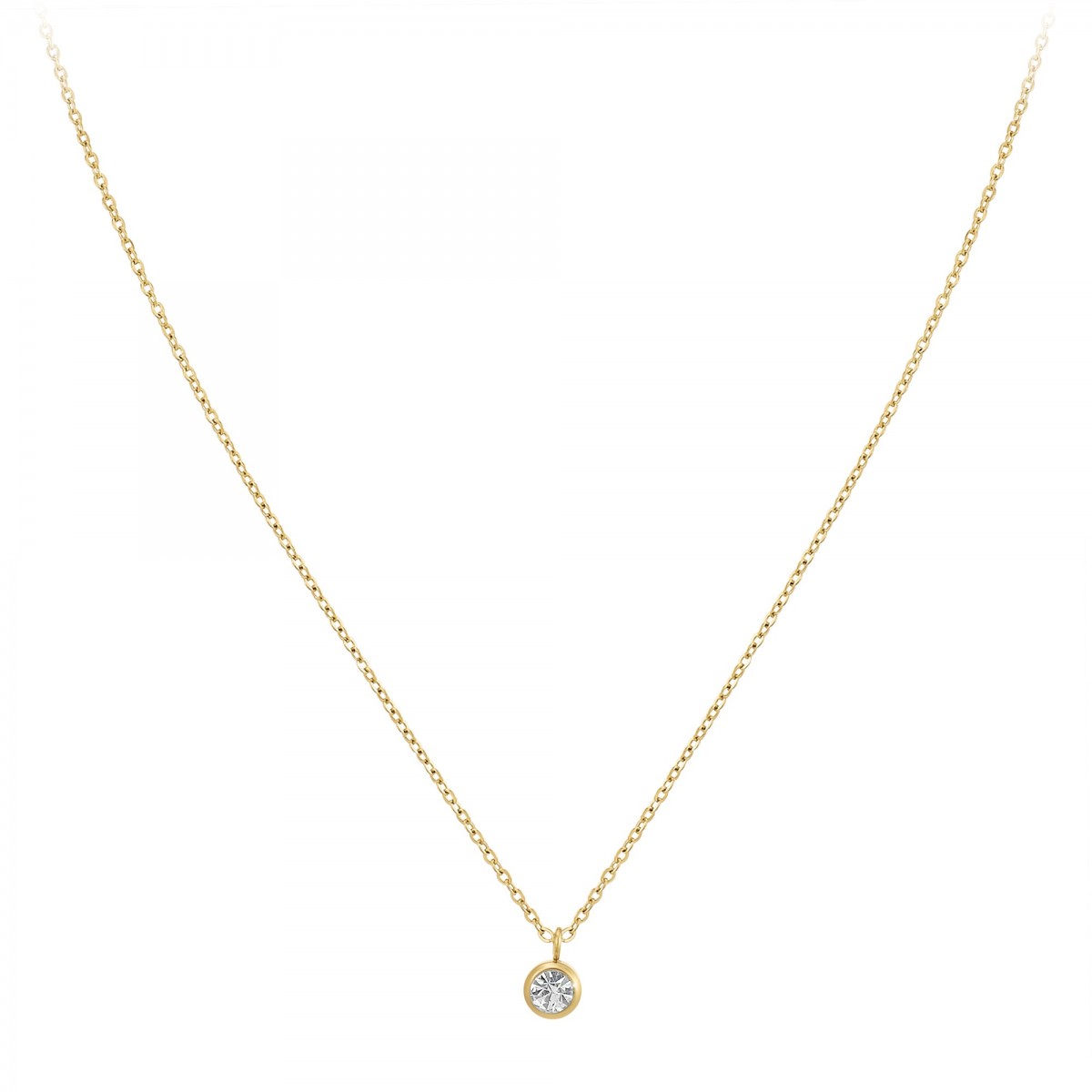 So Charm Collier Par SoCharm Orné D'un Cristal Scintillant