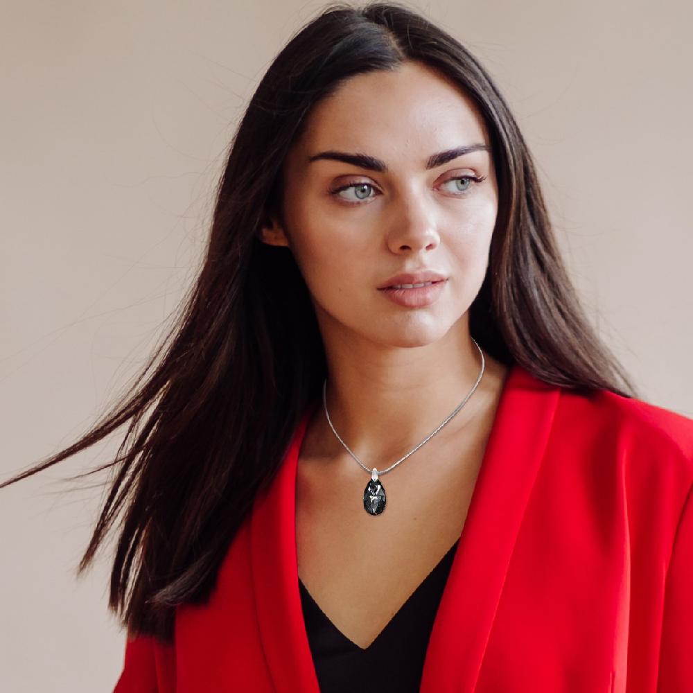 So Charm Collier Par SoCharm Orné D'un Cristal Scintillant