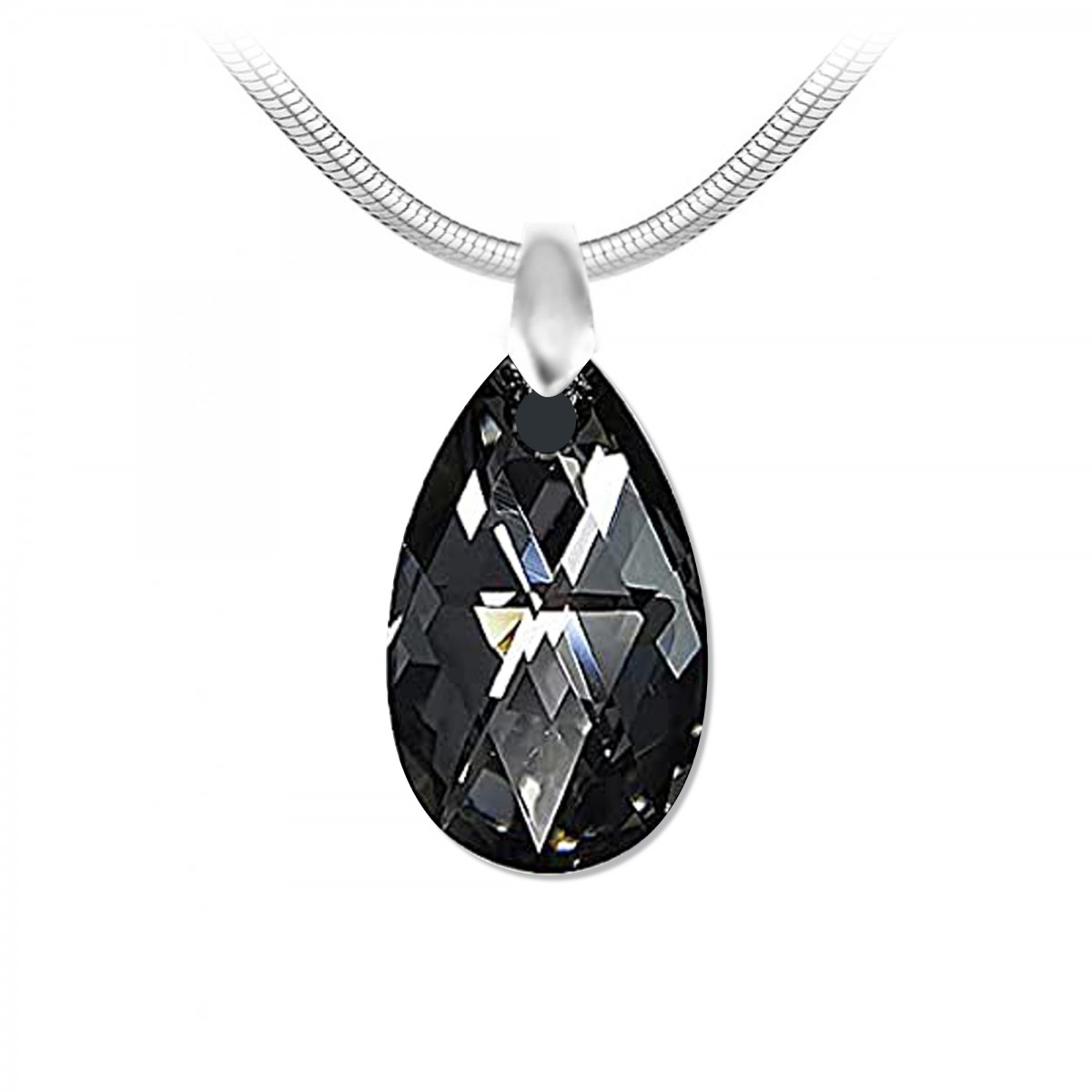 so charm Collier par SoCharm orné d'un Cristal scintillant