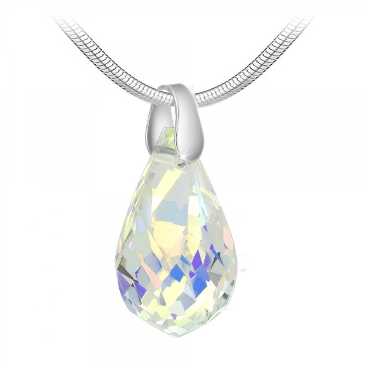 so charm Collier par SoCharm orné d'un Cristal scintillant