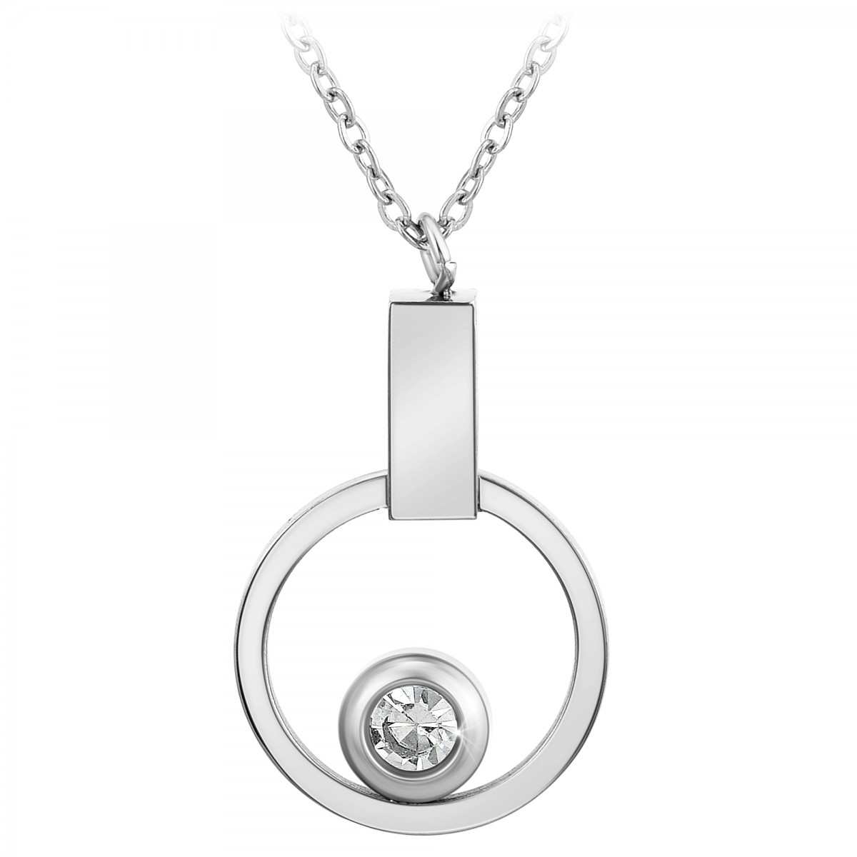 so charm Collier par SoCharm orné d'un Cristal scintillant