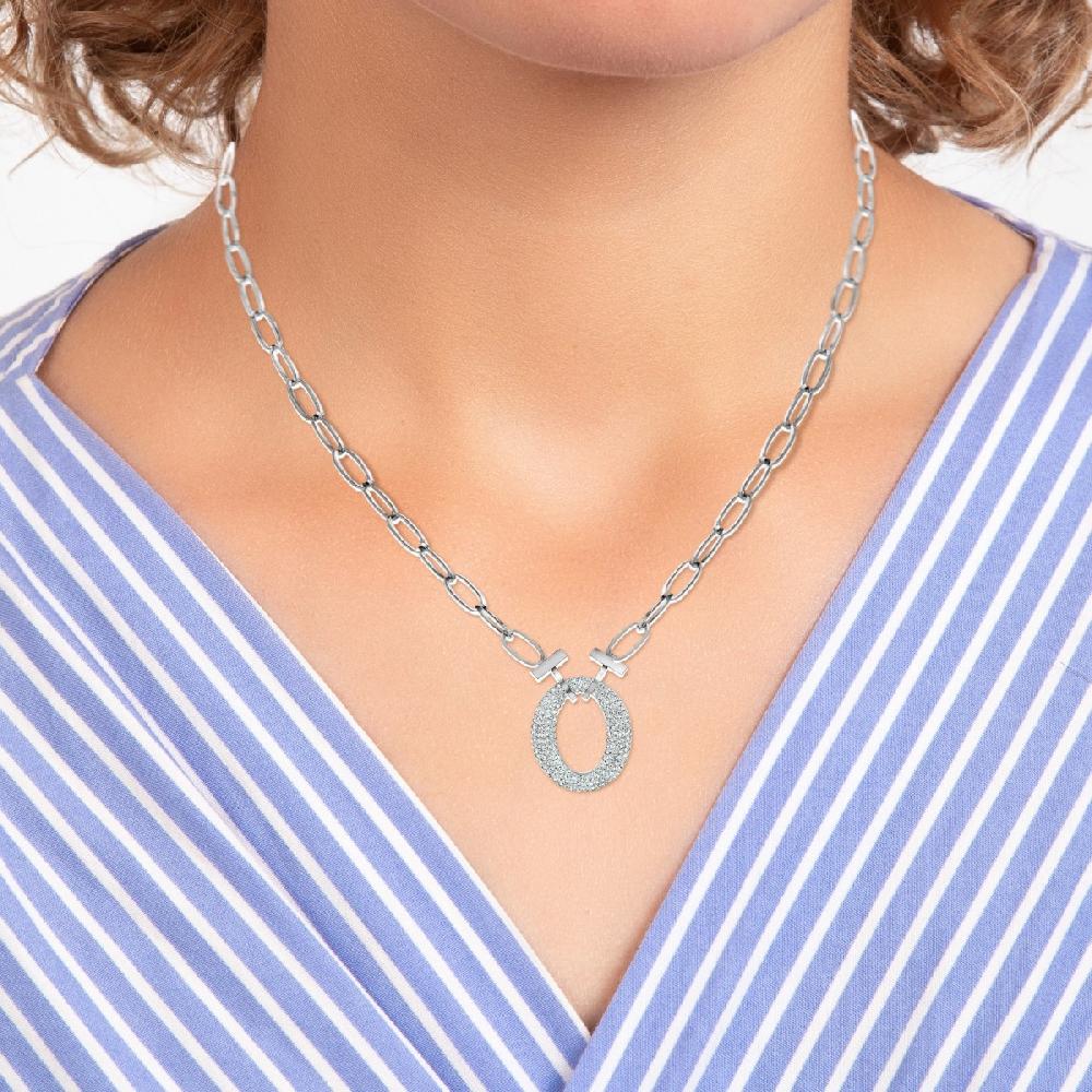 So Charm Collier Par SoCharm Orné De Cristaux Scintillants