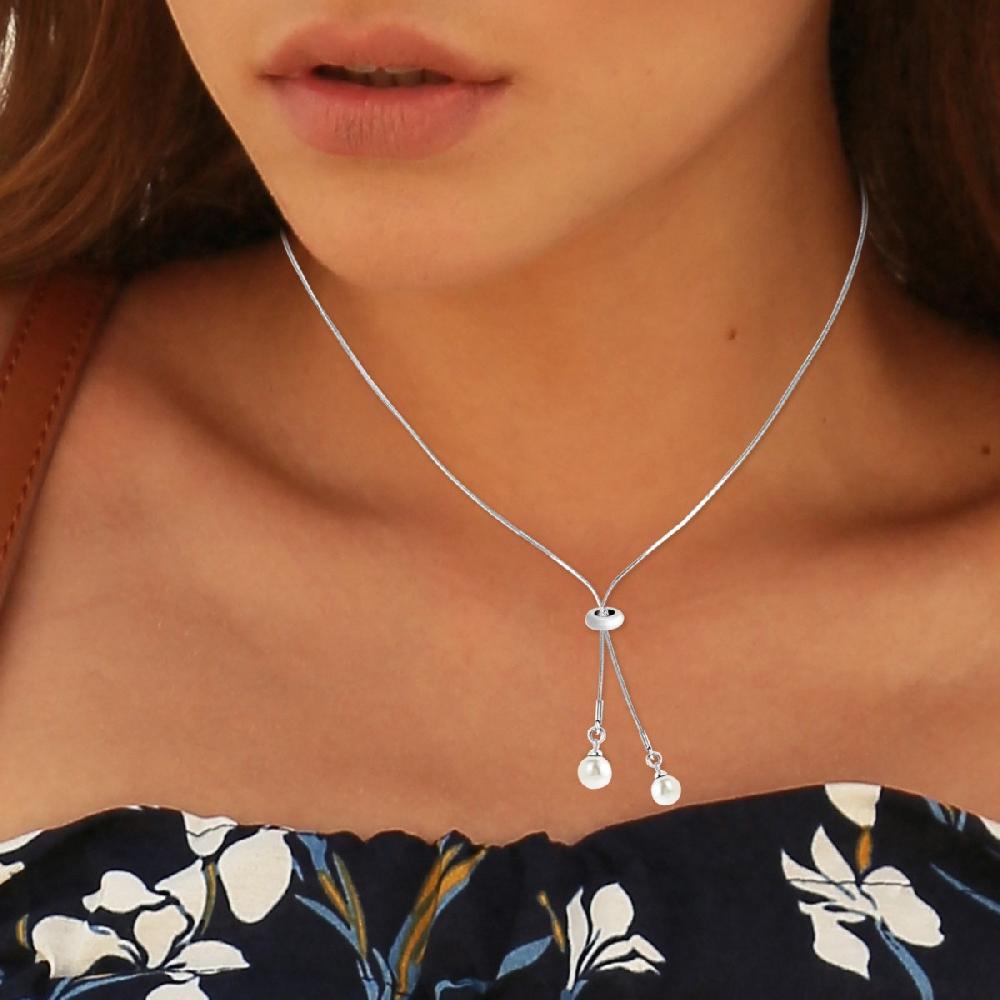 So Charm Collier SoCharm Décoré De Perles Scintillantes