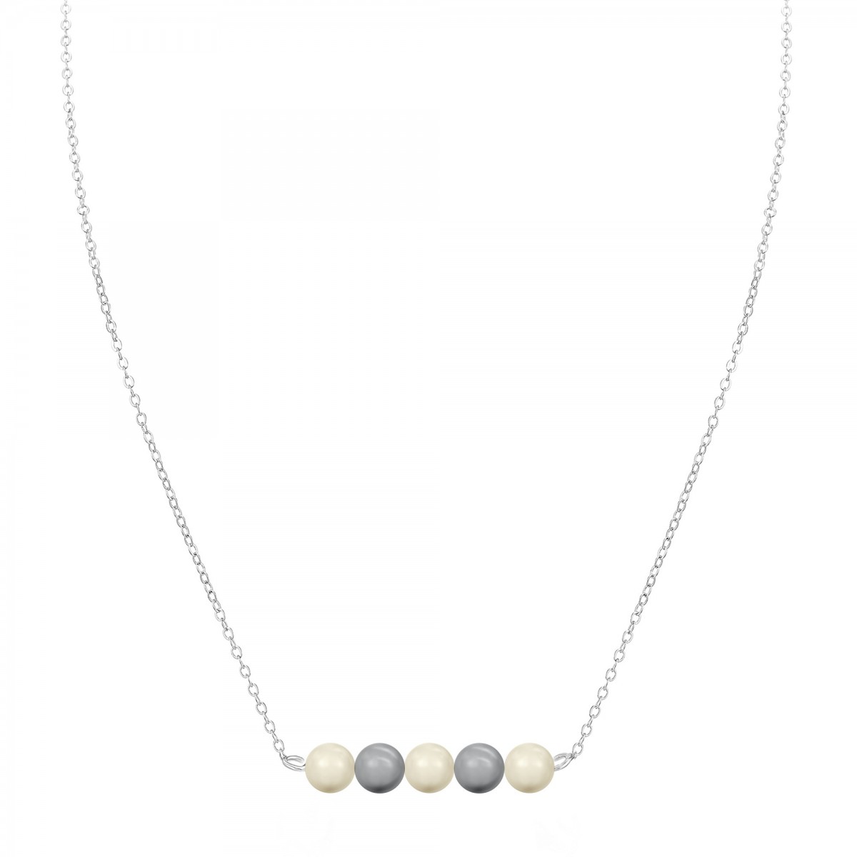 so charm Collier SoCharm décoré de perles scintillantes