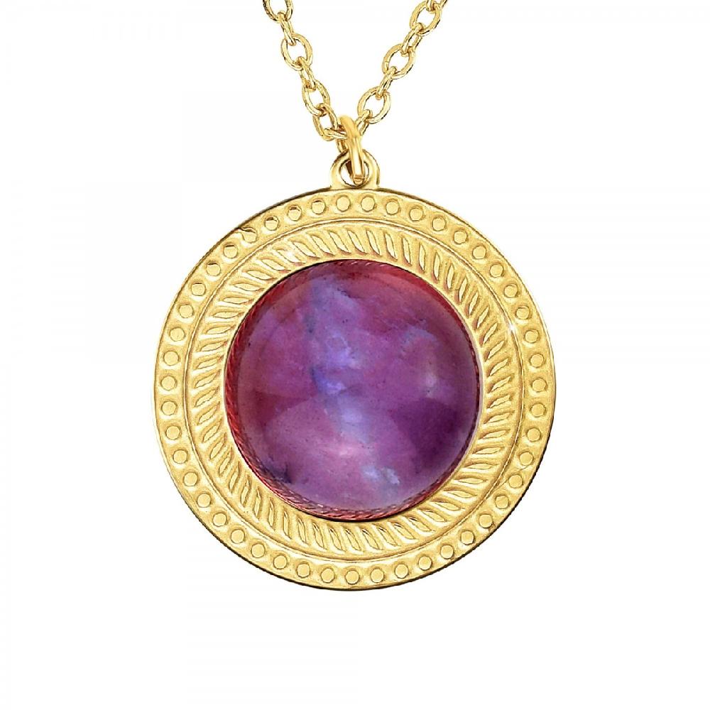 so charm Collier SoCharm orné d'une pierre naturelle