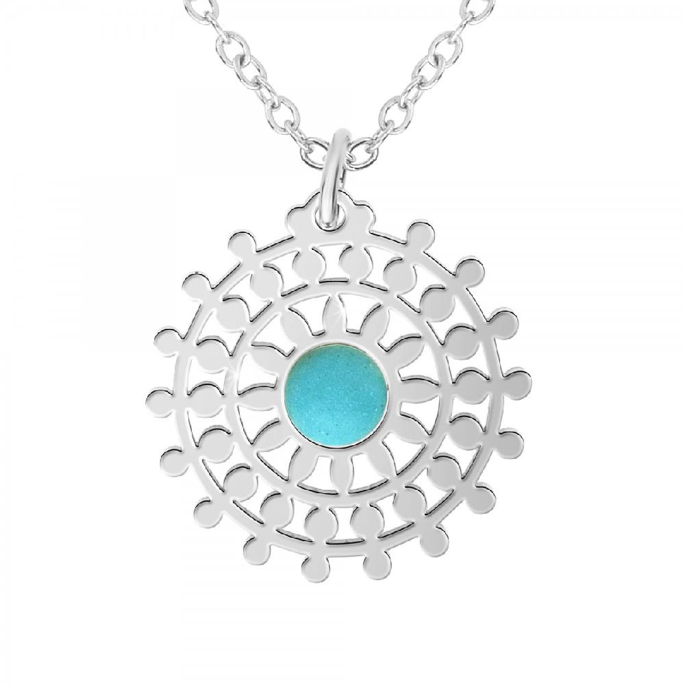 so charm Collier SoCharm orné d'une pierre turquoise