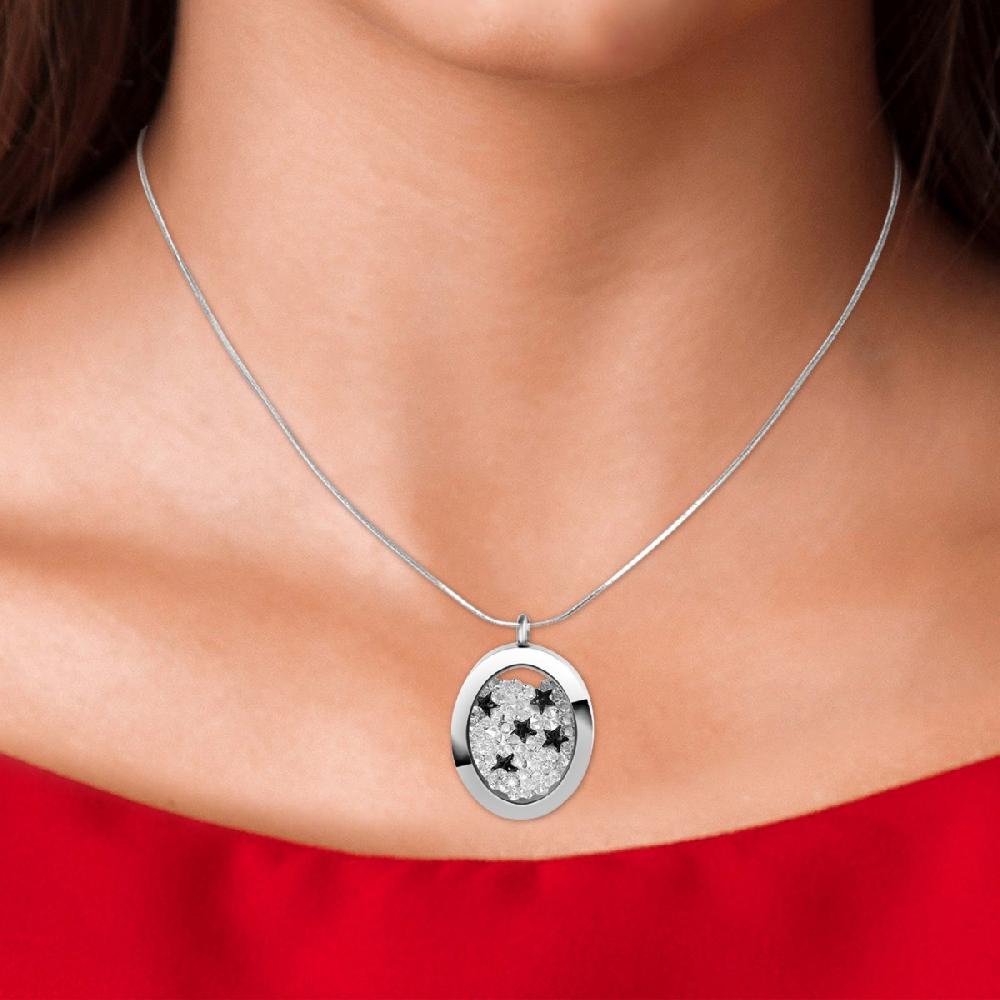 So Charm Collier SoCharm Orné De Cristaux Scintillants