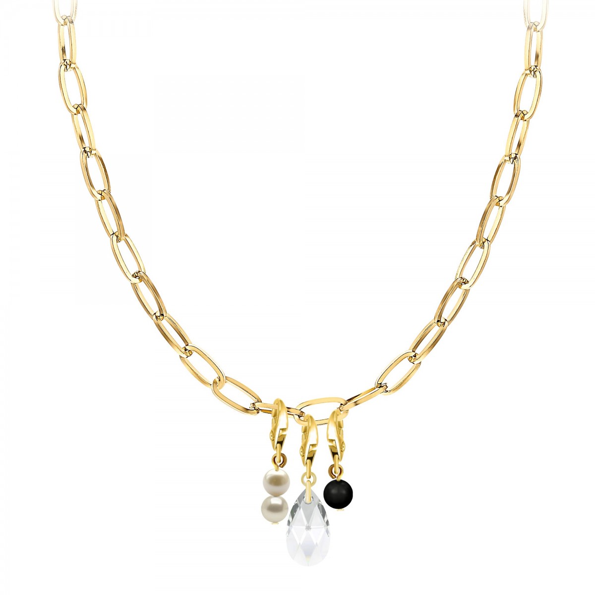 so charm Collier SoCharm orné de Cristaux scintillants