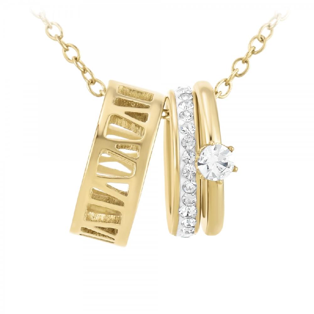 so charm Collier SoCharm orné de Cristaux scintillants