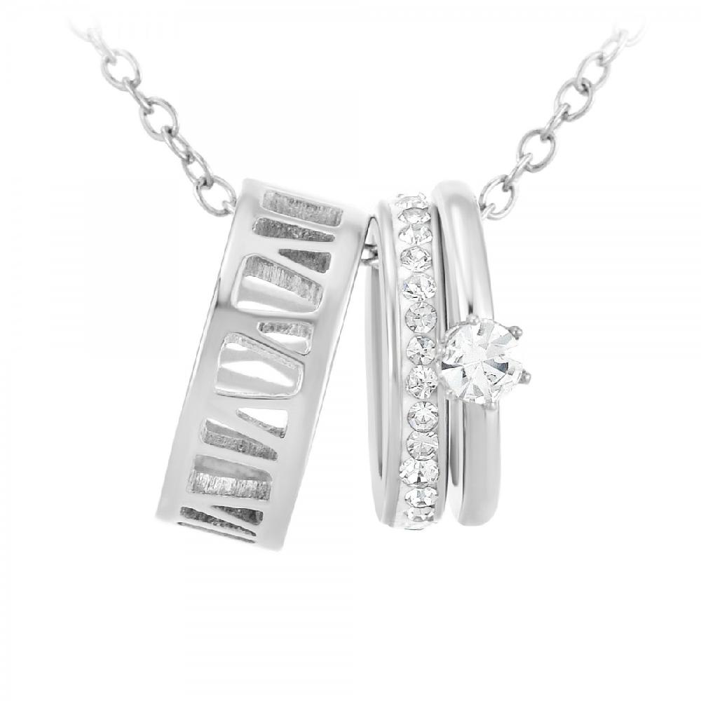 so charm Collier SoCharm orné de Cristaux scintillants