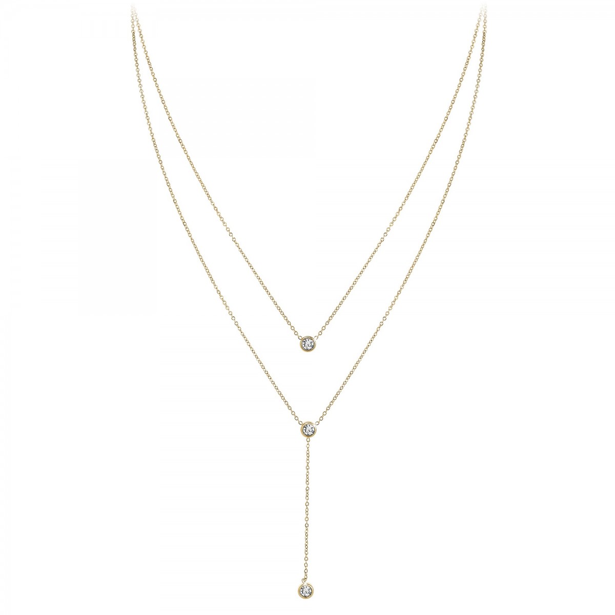 So Charm Collier SoCharm Orné De Cristaux Scintillants