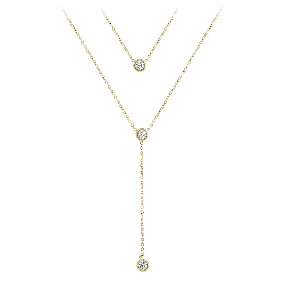 so charm Collier SoCharm orné de Cristaux scintillants