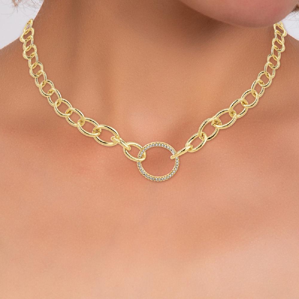 So Charm Collier SoCharm Orné De Cristaux Scintillants