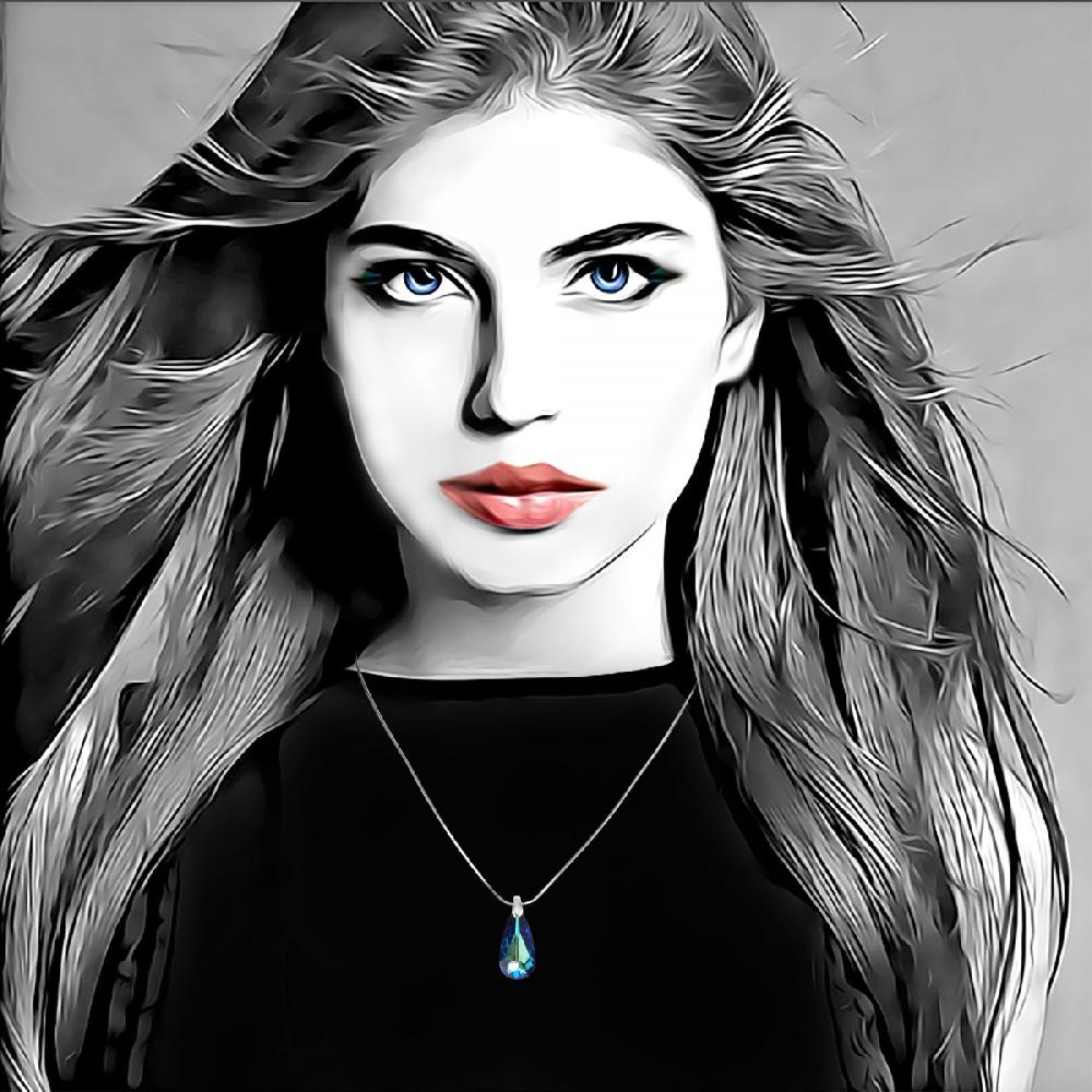 So Charm Collier SoCharm Orné De Cristaux Scintillants