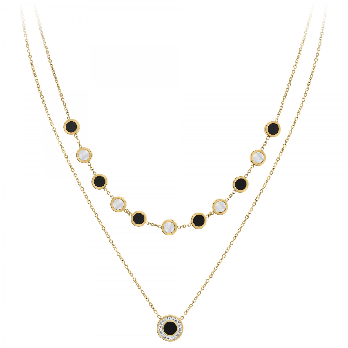 so charm Collier SoCharm orné de Cristaux scintillants