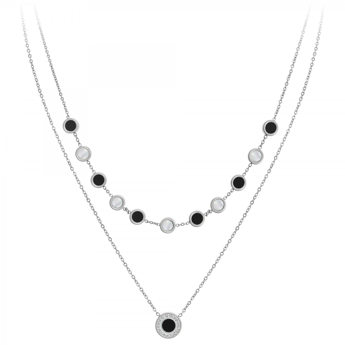 so charm Collier SoCharm orné de Cristaux scintillants