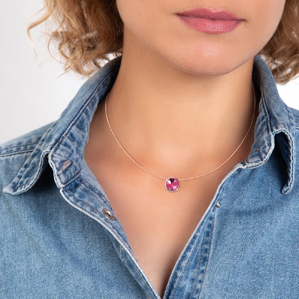 So Charm Collier SoCharm Ornée D'un Cristal Scintillant