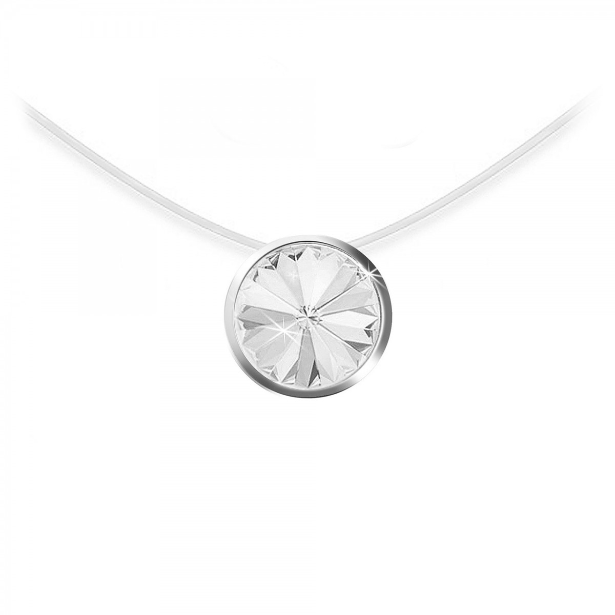 so charm Collier SoCharm ornée d'un cristal scintillant