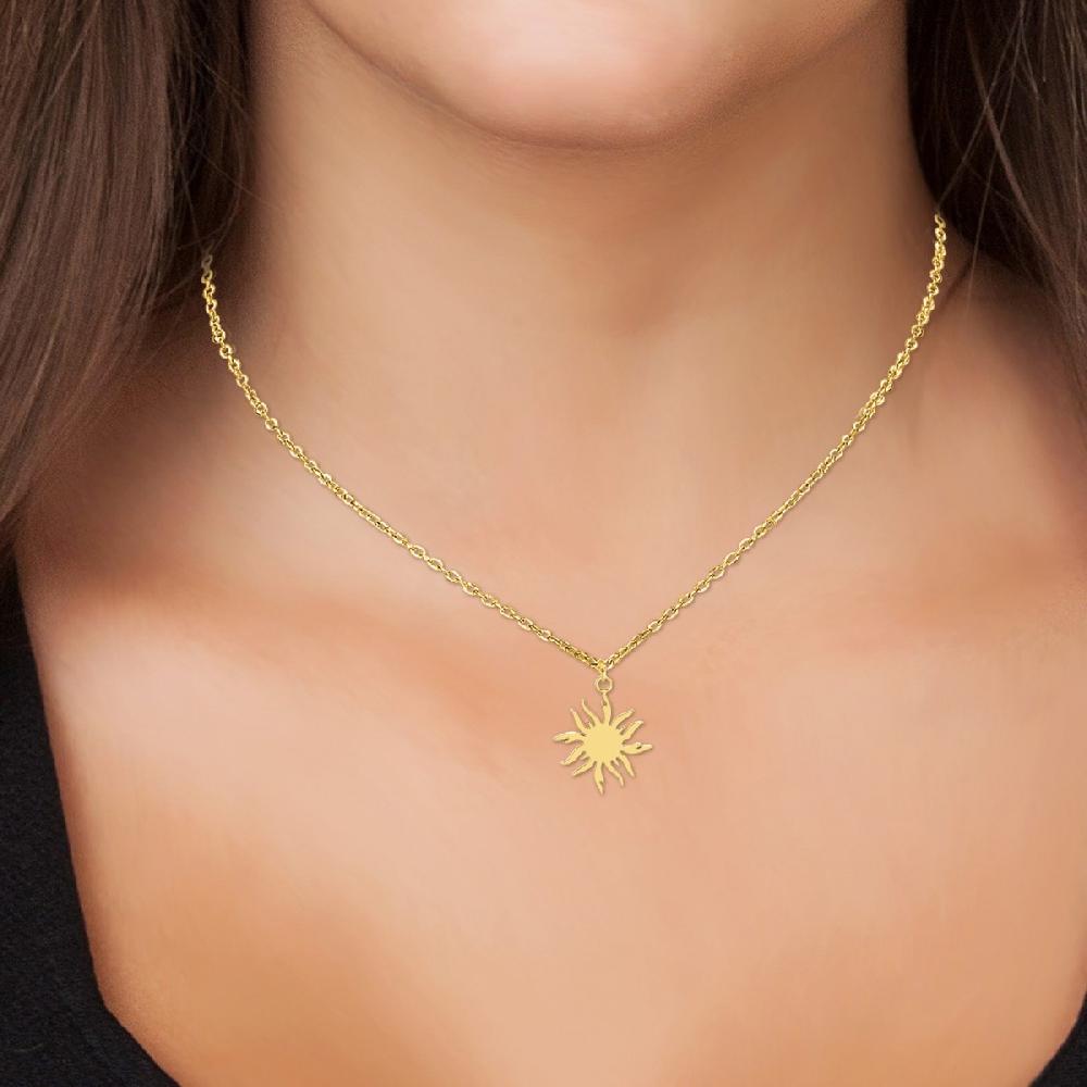So Charm Collier Soleil SoCharm En Acier Inoxydable