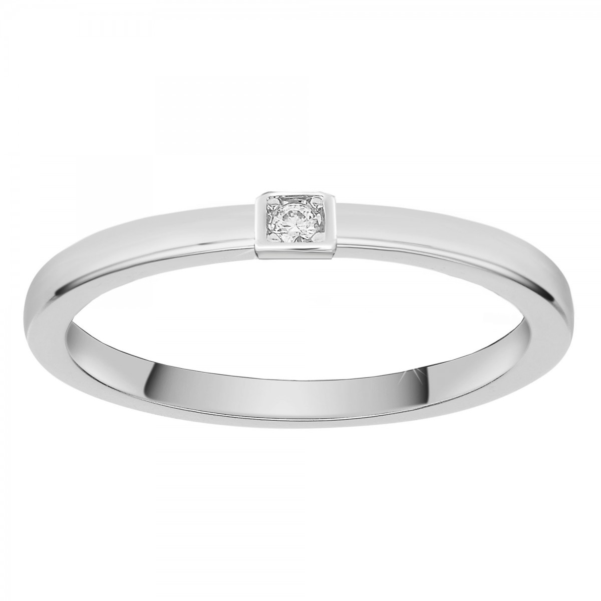 So Charm Lot De 3 Bagues Taille 54 SoCharm Ornées D'un Zirconium