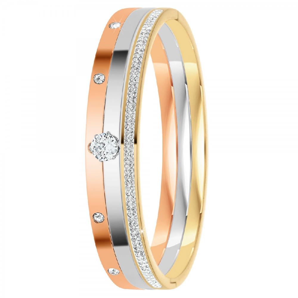 So Charm Lot De 3 Bracelets Ornés De Cristaux Scintillants Par SoCharm