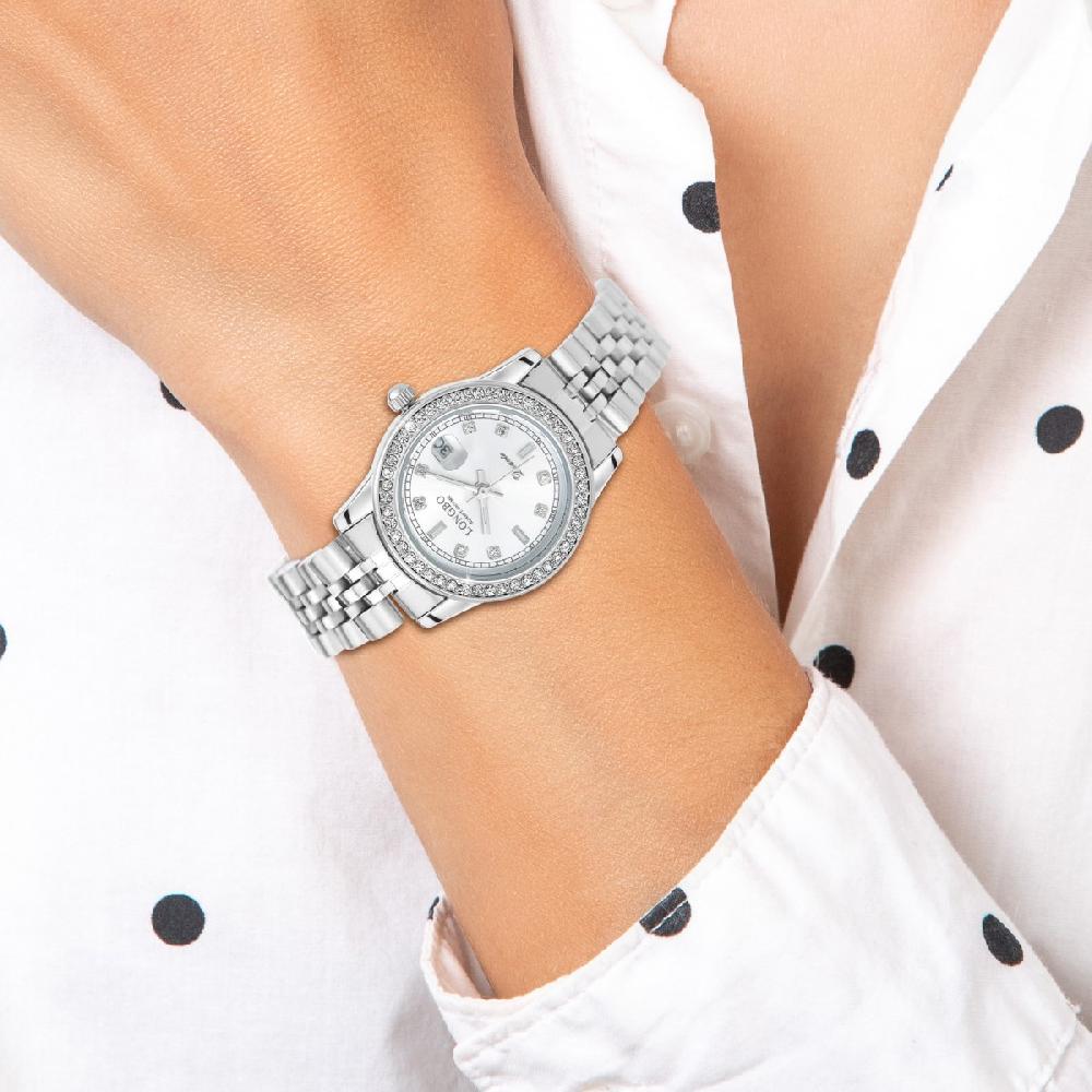 So Charm Montre Agathe élégante Ornée De Cristaux Scintillants Par SoCharm