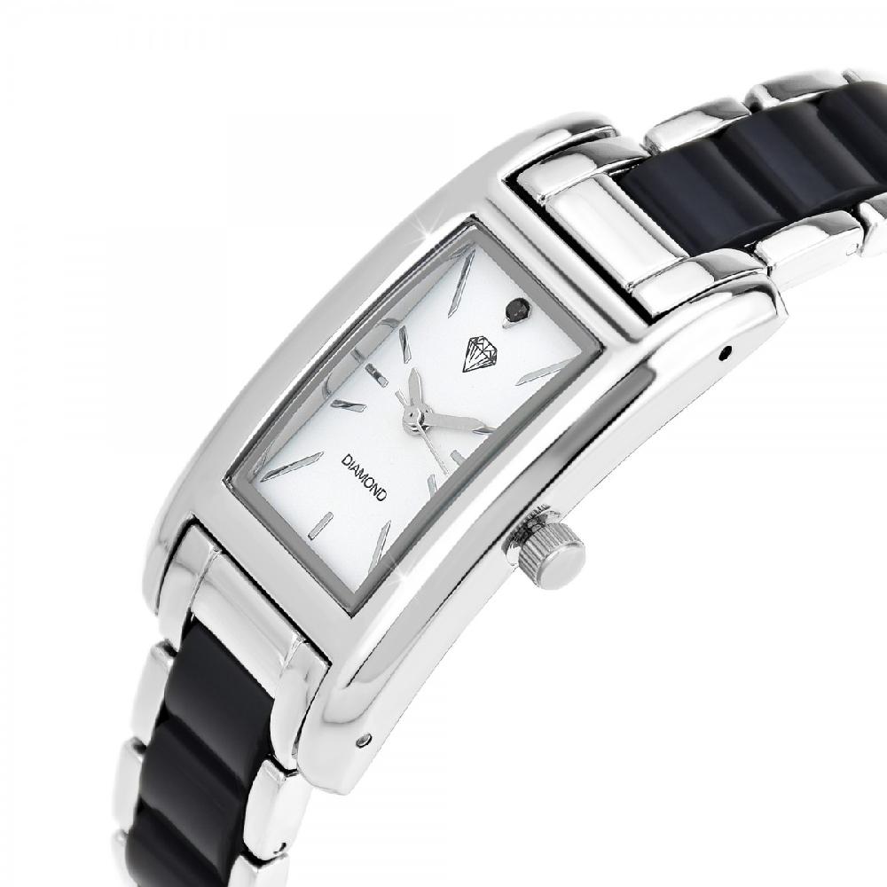 So Charm Montre Alma élégante SoCharm Ornée D'un Véritable Diamant