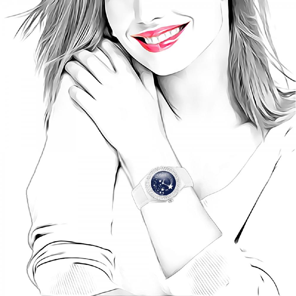 So Charm Montre Alysson étoiles à Mouvement Tournant SoCharm Ornée De Cristaux Scintillants